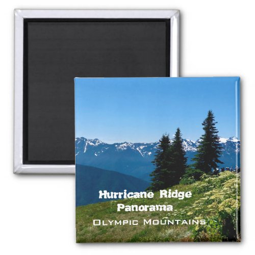 Souvenir Magnets Hurricane Ridge_Olympic Mtns Magnet