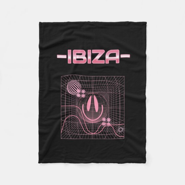 Souvenir Of Ibiza  Fleece Blanket (Front)