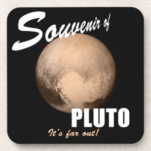 Souvenir of Pluto  Beverage Coaster