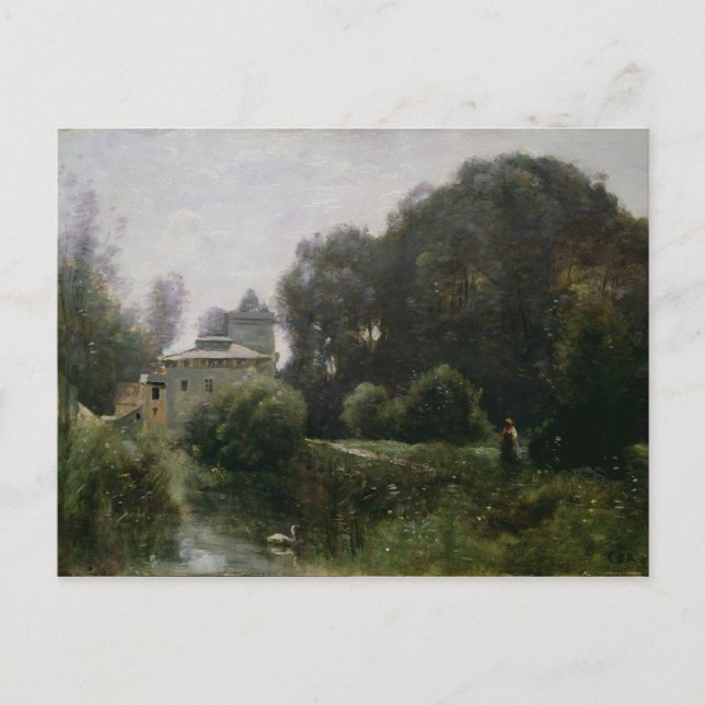 Souvenir of the Villa Borghese, 1855 Postcard (Front)