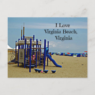 Souvenir of Virginia Beach, Virginia Postcard