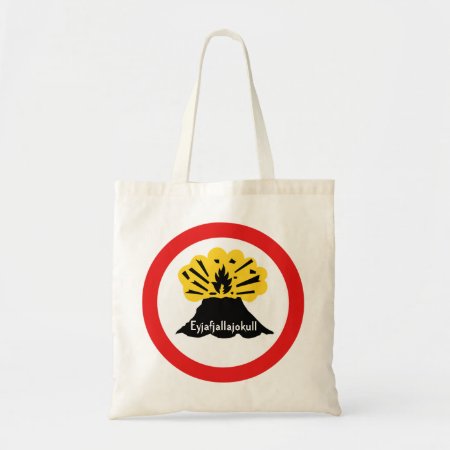 Souvenir Of 'your Volcano Here' Bag