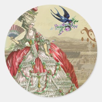 Souvenirs De Versailles Envelope Seal by WickedlyLovely at Zazzle