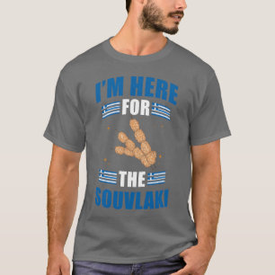 Souvlaki Greek Food Greece Dishravel friend T-Shirt