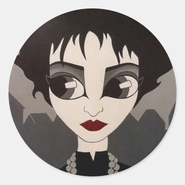 Souxie round sticker (Front)