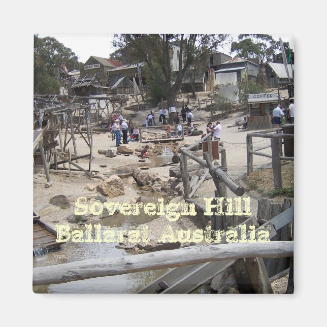 Sovereign Hill Ballarat Australia Magnet (Front)
