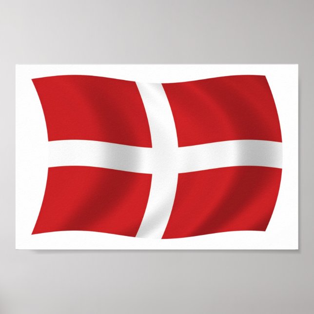 Sovereign Military Order of Malta Flag Poster Prin (Front)