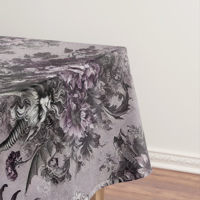 Sovereign of the Undead – Gothic Large Pattern Tablecloth (In Situ)