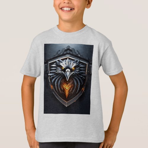 Sovereign Skies Boys T_Shirt with Majestic Eagle