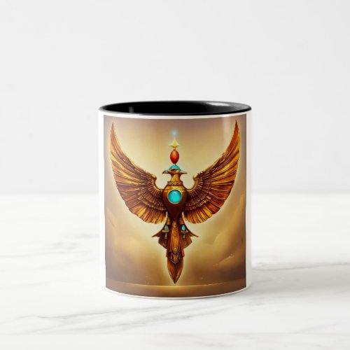 Sovereign Soar Majestic Eagle Mug Two_Tone Coffee Mug