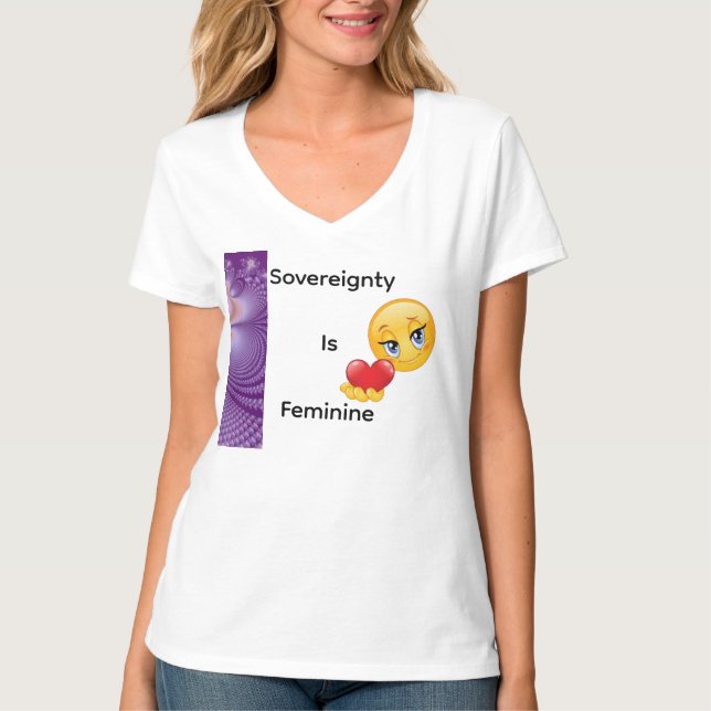 Sovereignty Is Feminine T-Shirt (Front)