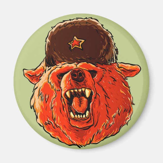 Soviet Bear Magnet (Front)