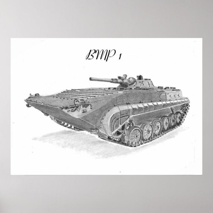 Soviet BMP 1 Print