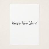 Soviet card with the New Year's cavalry (Back)