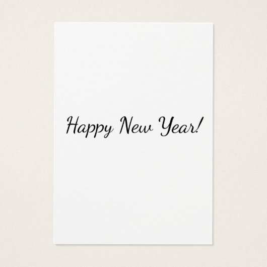 Soviet card with the New Year's cavalry (Back)