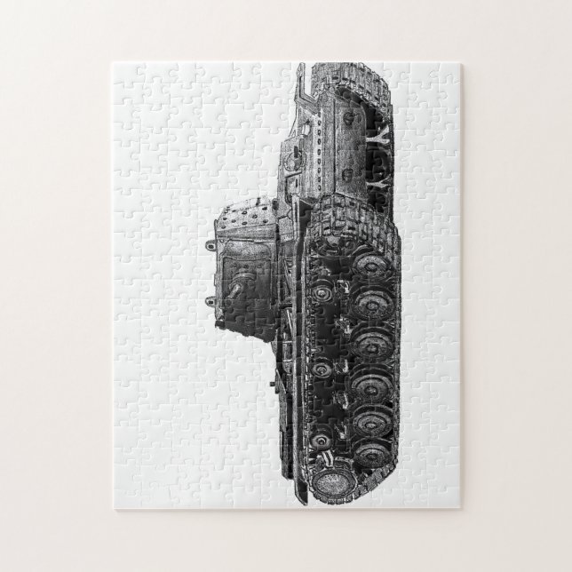 Soviet KV1 tank jigsaw Jigsaw Puzzle (Vertical)
