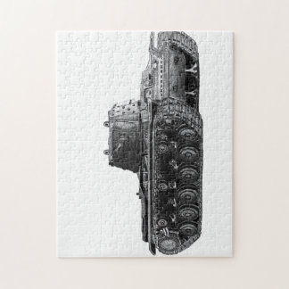 Soviet KV1 tank jigsaw Puzzle