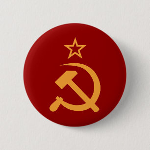 Soviet Pinback Button