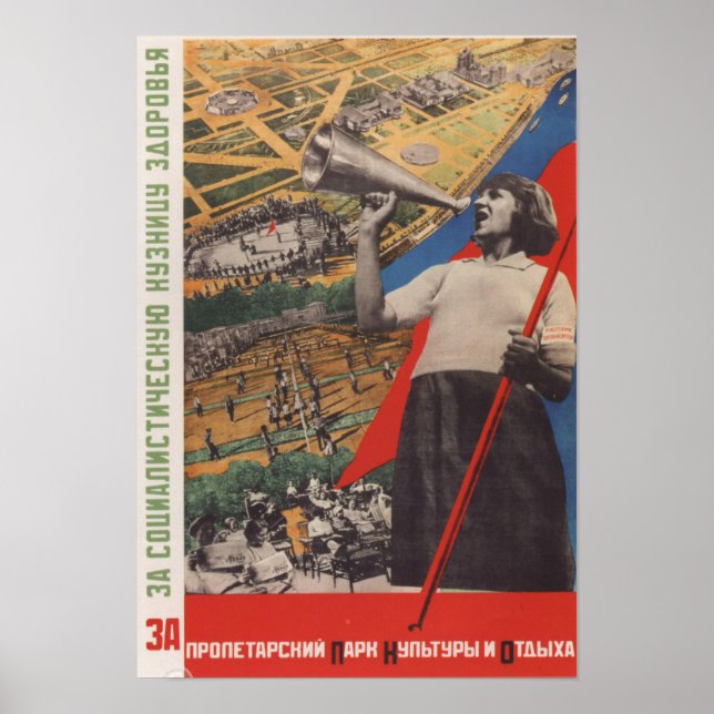 Soviet Propaganda Poster (Front)