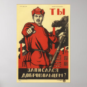 Soviet Propaganda Poster