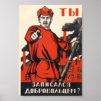 Soviet Propaganda Poster