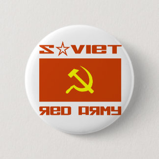 Soviet Red Army Hammer & Sickle Pinback Button