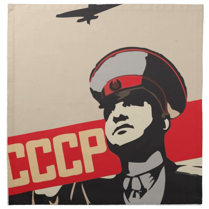 SOVIET RED ARMY NAPKINS