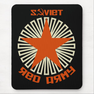 Soviet Red Army Star Mouse Pad