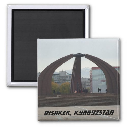 Soviet Union Architecture _ Bishkek Kyrgyzstan Magnet