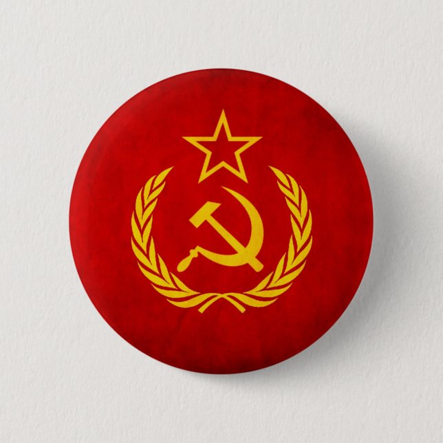 Soviet Union Button (Front)