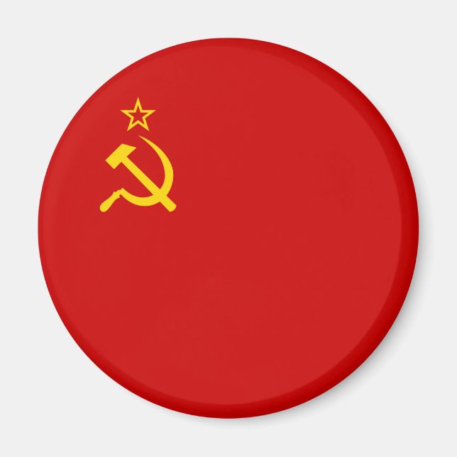 Soviet Union Flag Magnet (Front)