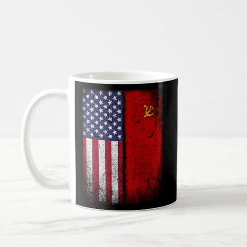 Soviet Union Flag Socialist Hammer Sickle Cccp Uss Coffee Mug