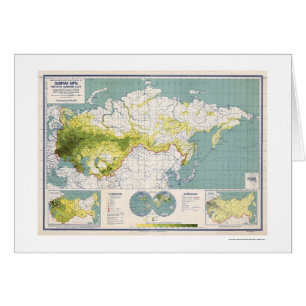 Soviet Union Map 1926 Cards