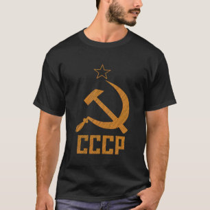 Soviet Union USSR CCCP Hammer And Sickle T-Shirt