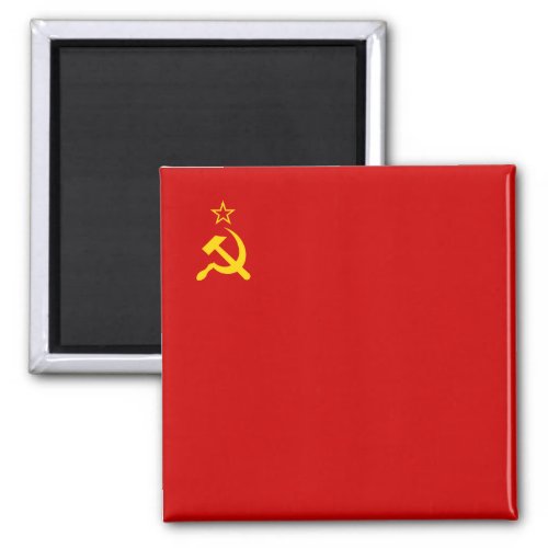 Soviet Union USSR Communist Hammer and Sickle Magnet
