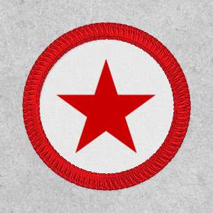 Soviet USSR Communist Military Red Star   Patch
