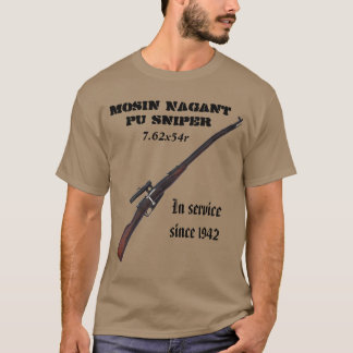 Soviet ww2 Mosin Nagant Sniper T Shirt !