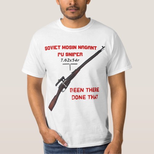 Soviet ww2 Mosin Nagant Sniper T Shirt 