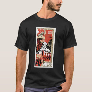 Soviet WWII Commemorative Stamp T Shirt