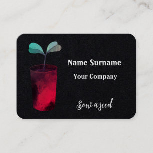 Sow a seed business card