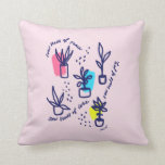 Sow seeds of peace, love, and joy - inspirational throw pillow<br><div class="desc">by Morgan Harper Nichols</div>