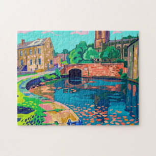Sowerby Bridge Canal Tuel Lane Tunnel Jigsaw Puzzle