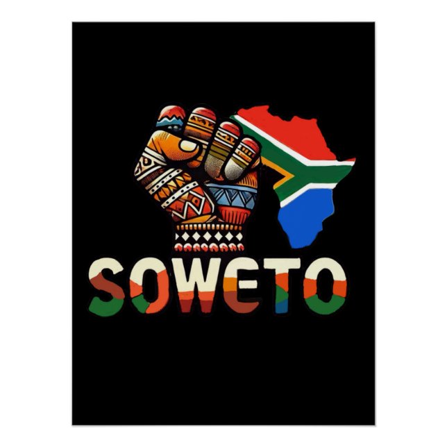 Soweto, South Africa Poster (Front)