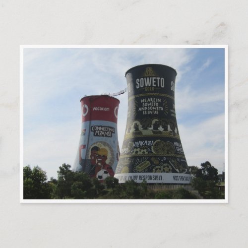 soweto towers postcard