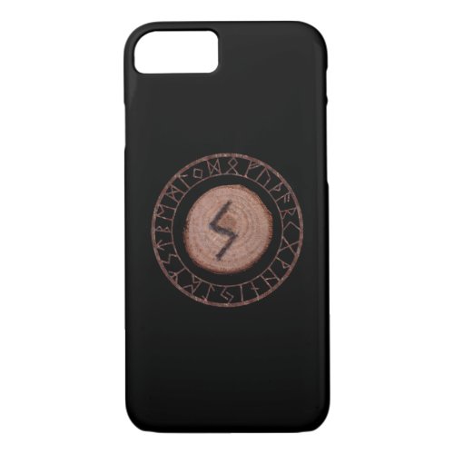 Sowilo Elder Futhark rune iPhone 87 Case