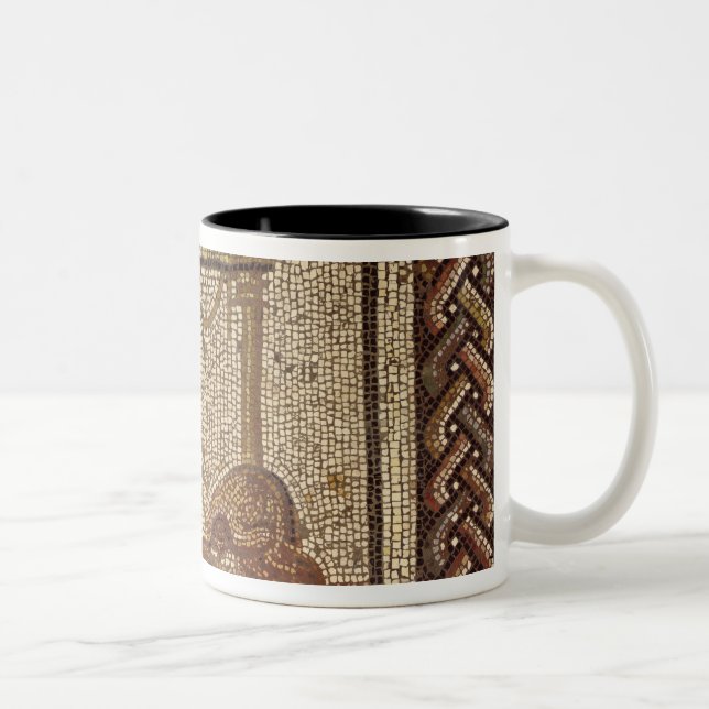 Sowing beans, from Saint-Roman-en-Gal Two-Tone Coffee Mug (Right)