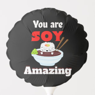 Soy amazing Kawaii Sushi Balloon