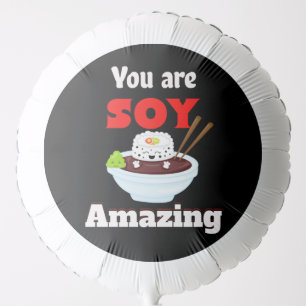 Soy amazing Kawaii Sushi Balloon