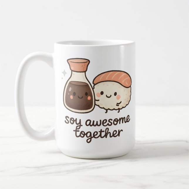 Soy Awesome Coffee Mug (Left)