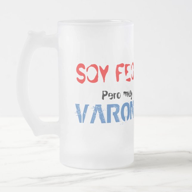 Soy feo pero muy varonil, mug (Left)